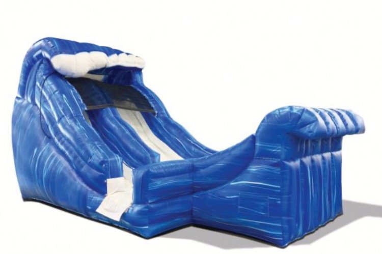 14ft blue wave slide