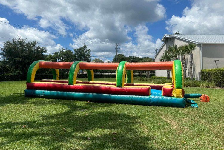 30ft Dual rush slip and slide